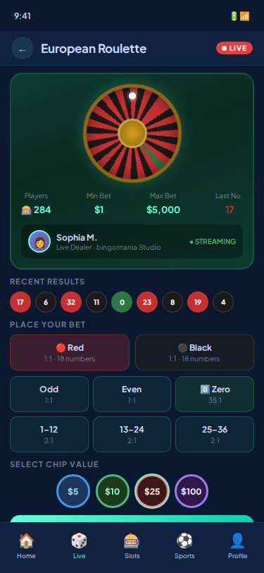 Código promocional válido en casino en línea activo